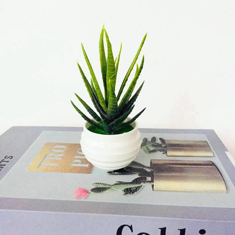 Mini Artificial Aloe Plants