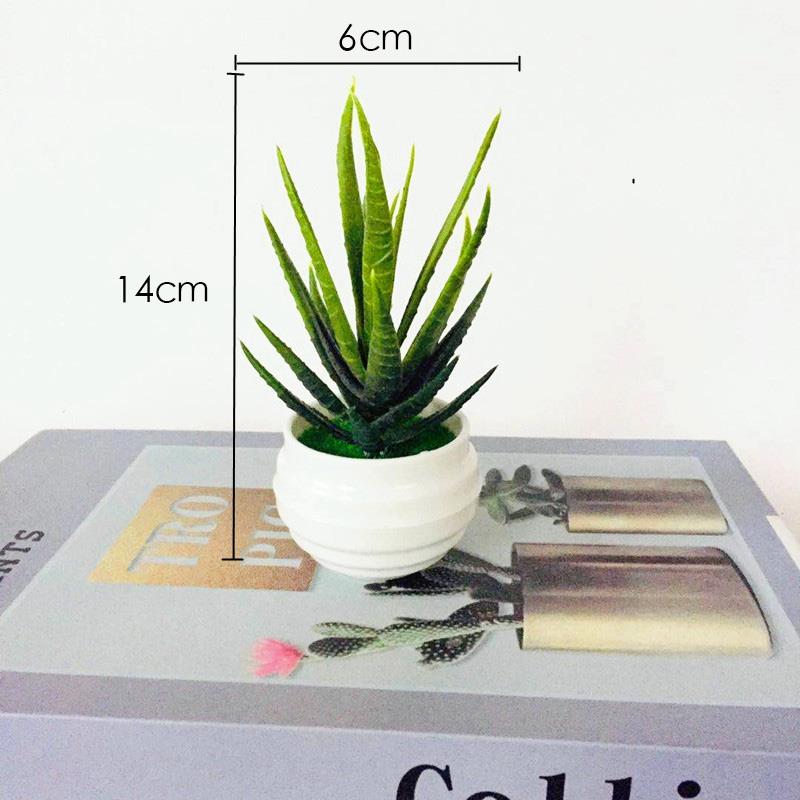 Mini Artificial Aloe Plants