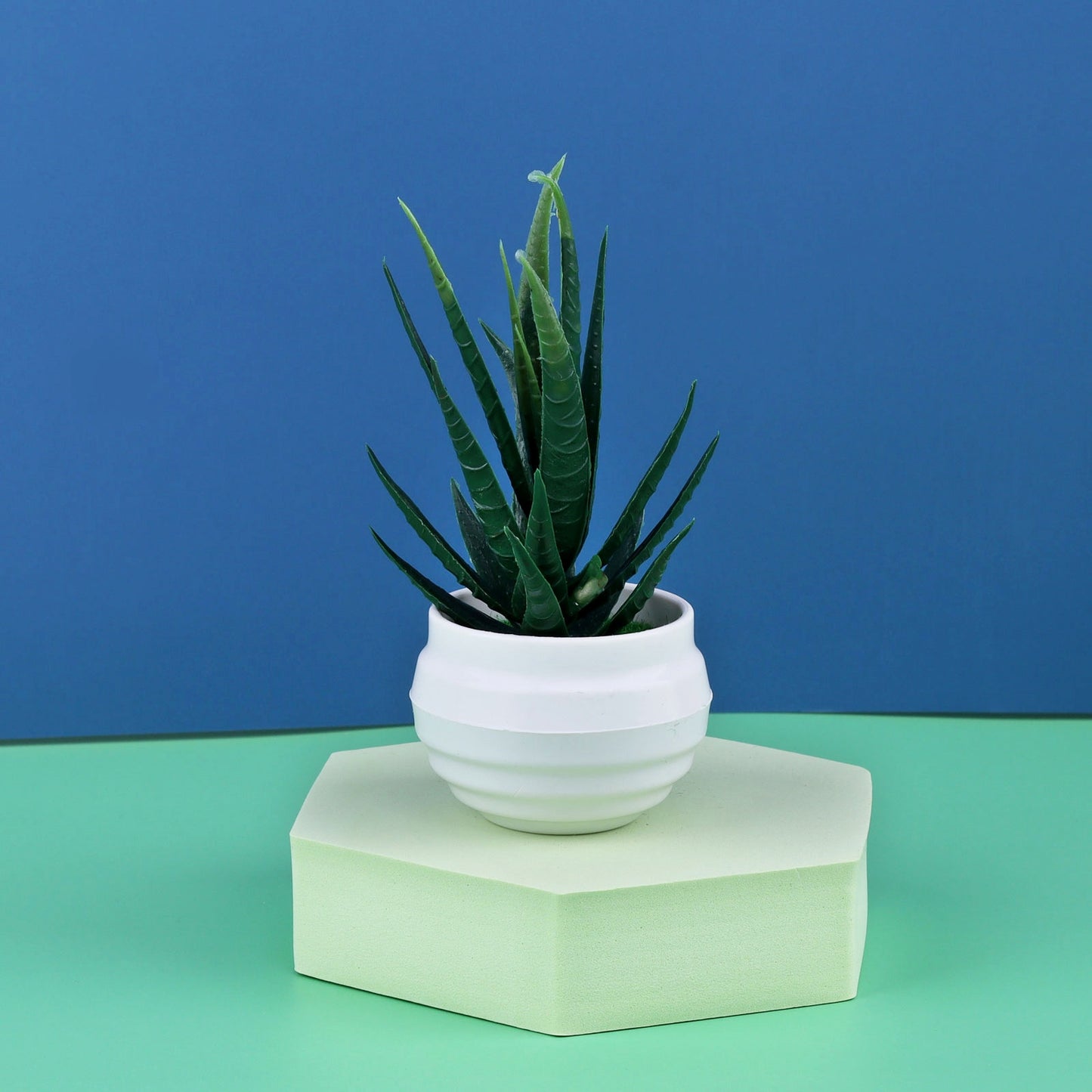 Mini Artificial Aloe Plants