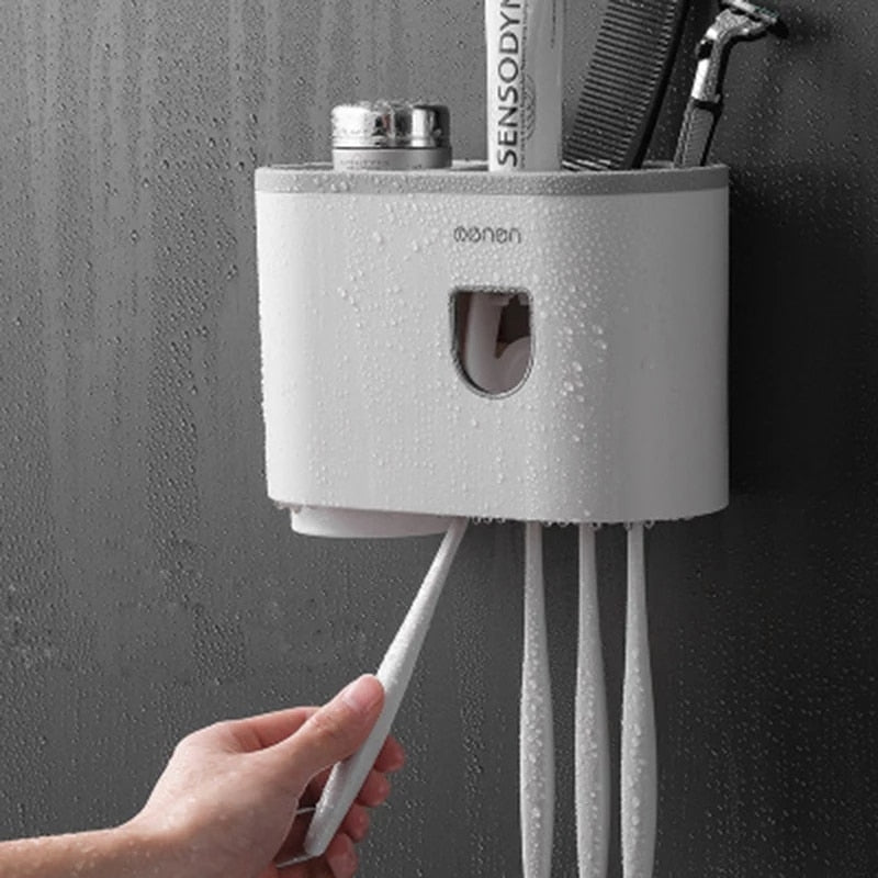 Wall Mounted Toothpaste Dispenser