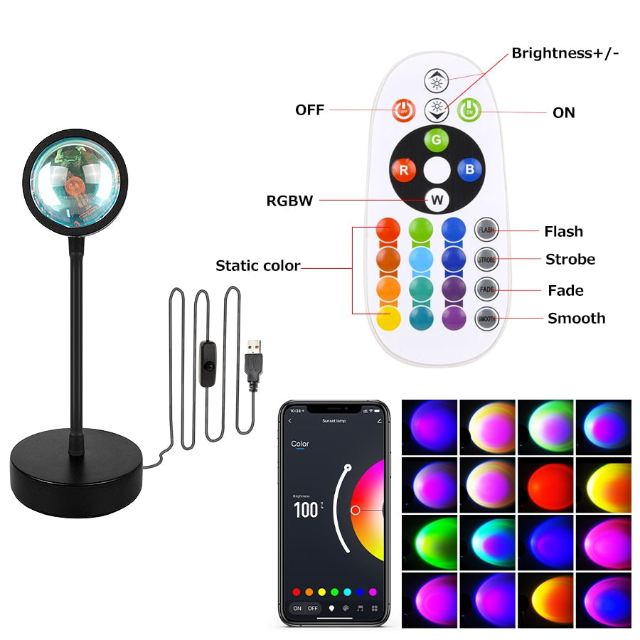 Smart Sunset Lamp