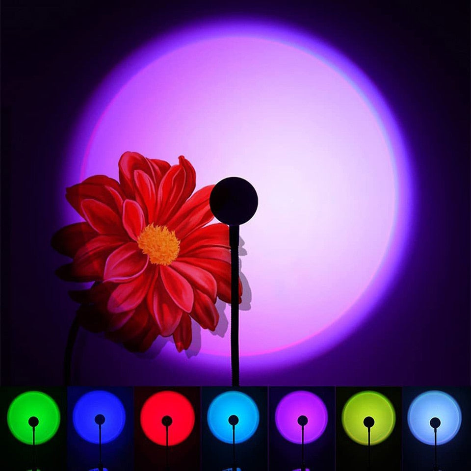 LED Portable USB Sunset Lamp