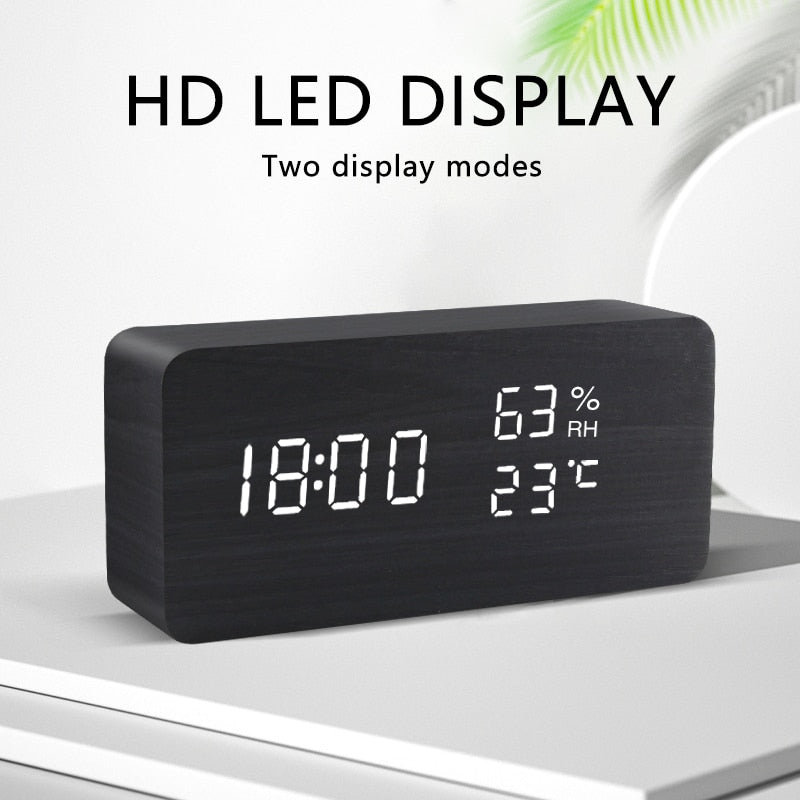 LED Voice Controlled Alarm Clock